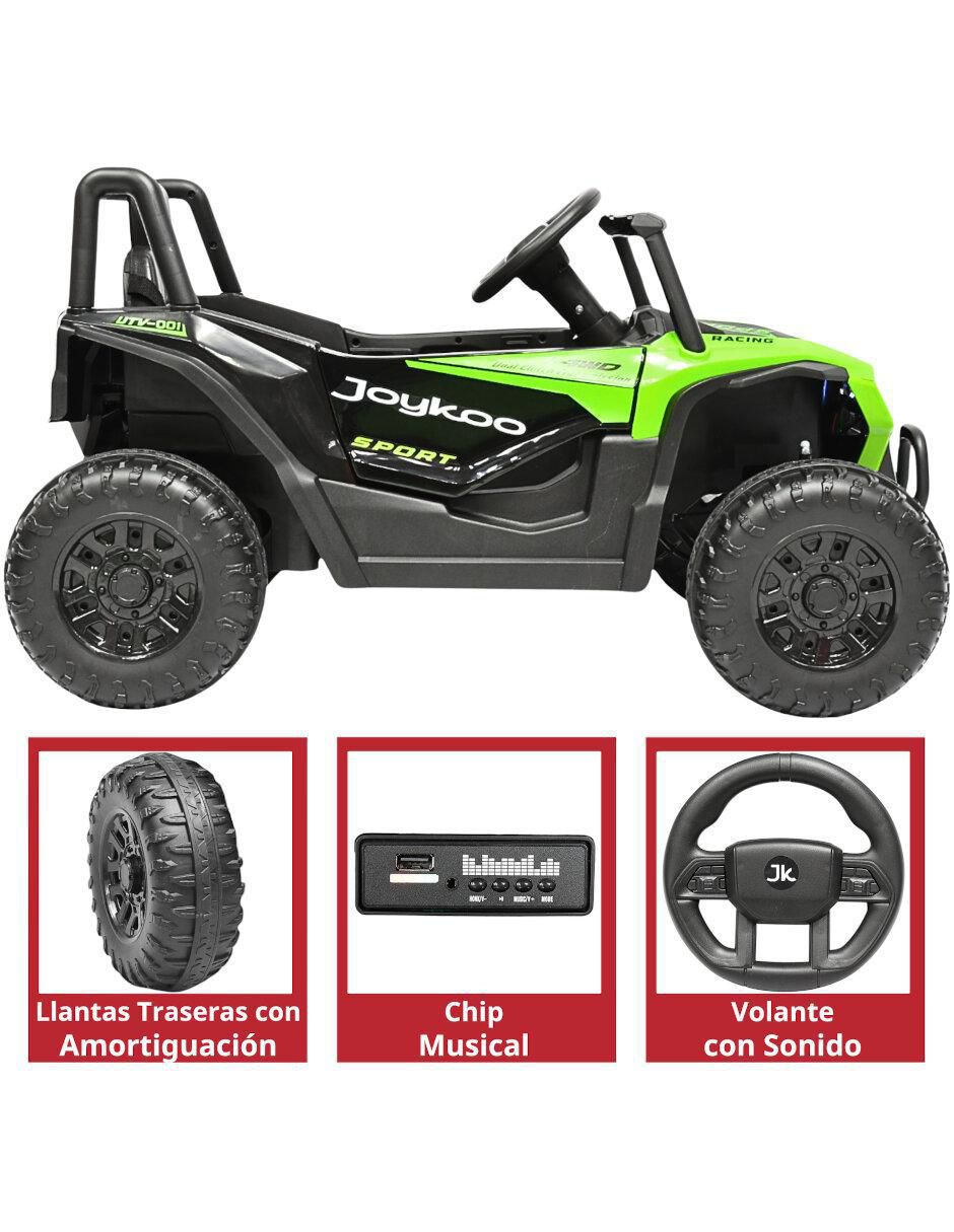 Automóvil montable con control remoto UVT-001 Sport recargable 4