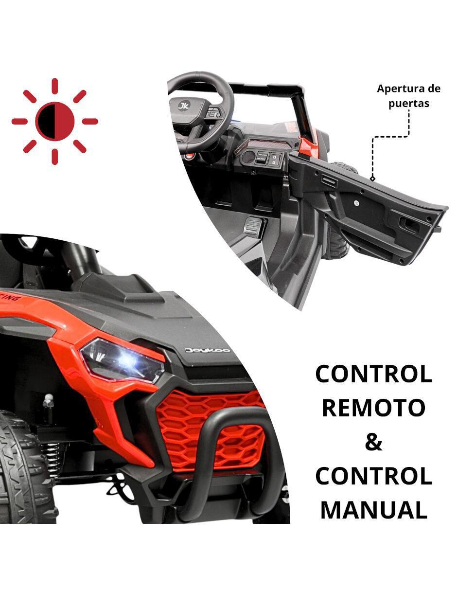 Automóvil montable "montable" joykoo uvt-001 sport "de" recargable