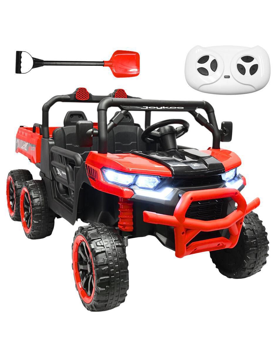 Tractor montable con control remoto Joykoo Todo Terreno 6 x 6 recargable