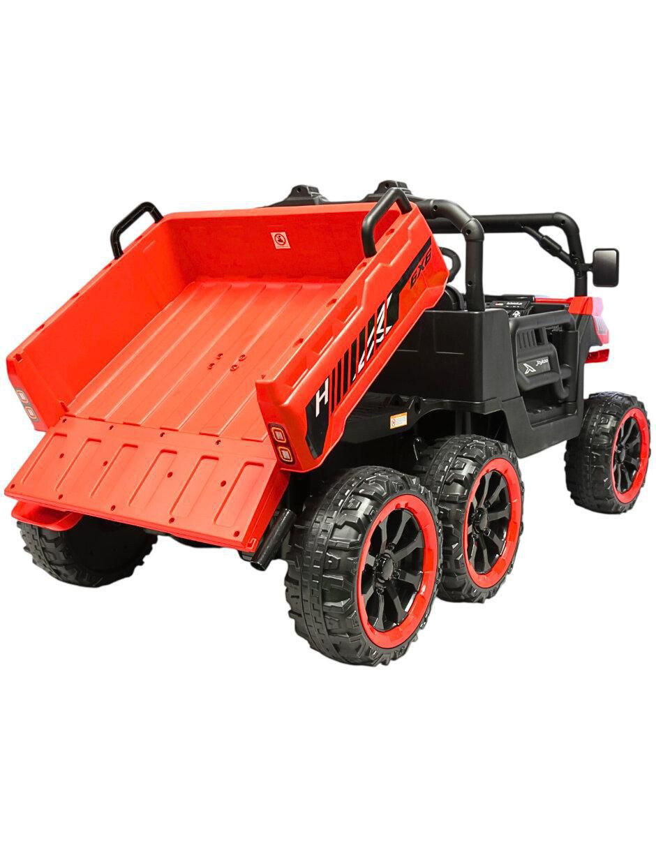 Tractor montable con control remoto Joykoo Todo Terreno 6 x 6 recargable