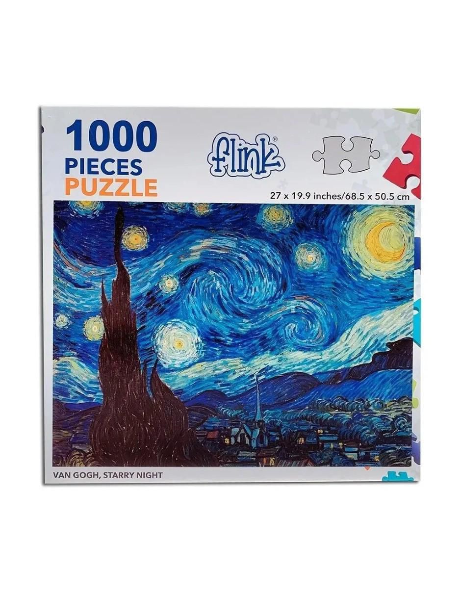 Rompecabezas Noche Estrellada, Van Gogh 1000 piezas