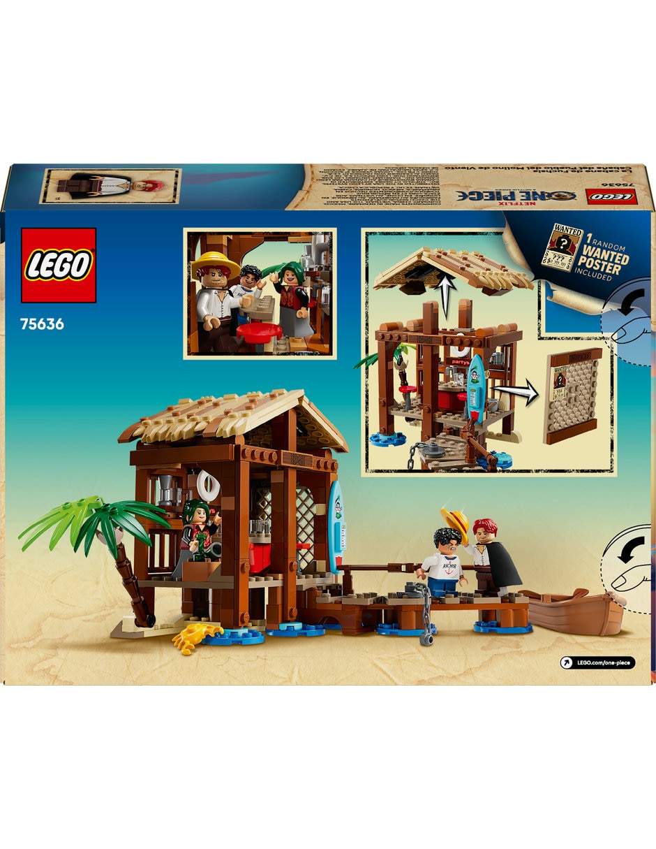 Lego Cabaña del Pueblo del Molino de Viento 75636 One Piece 6