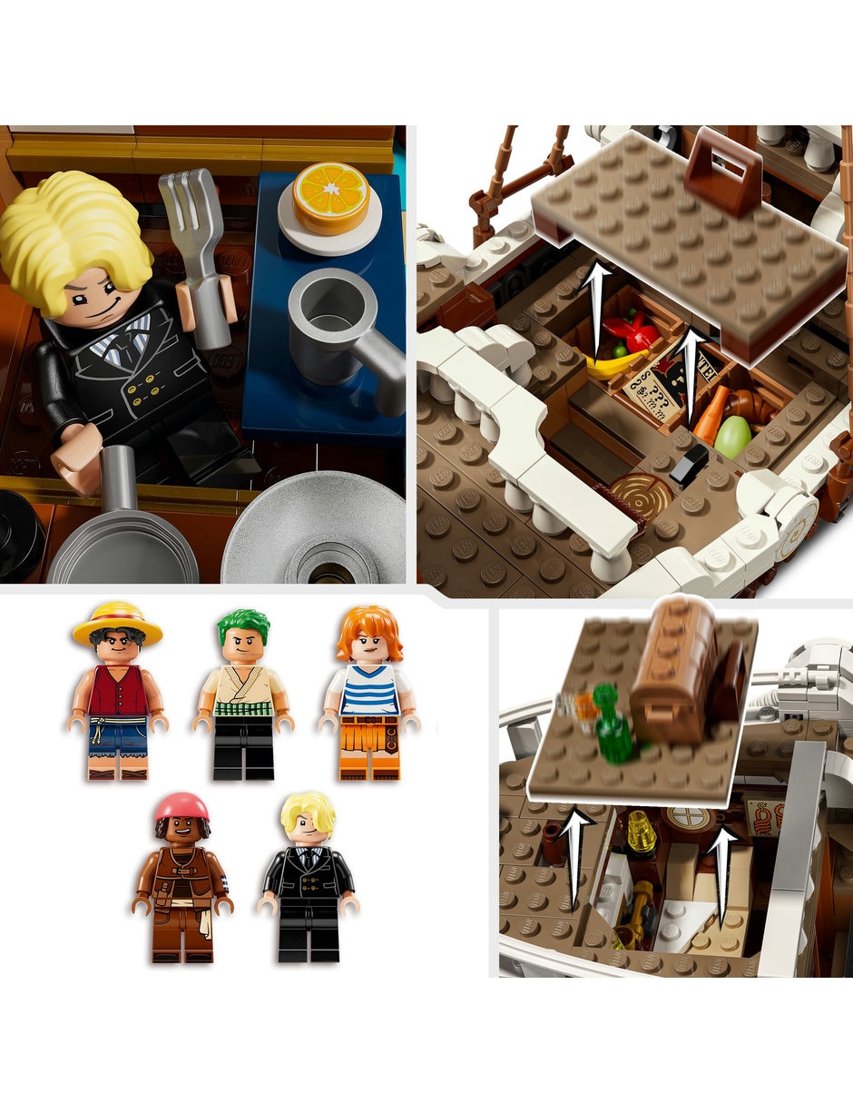 Lego Barco Pirata Going Merry 75639 One Piece 5