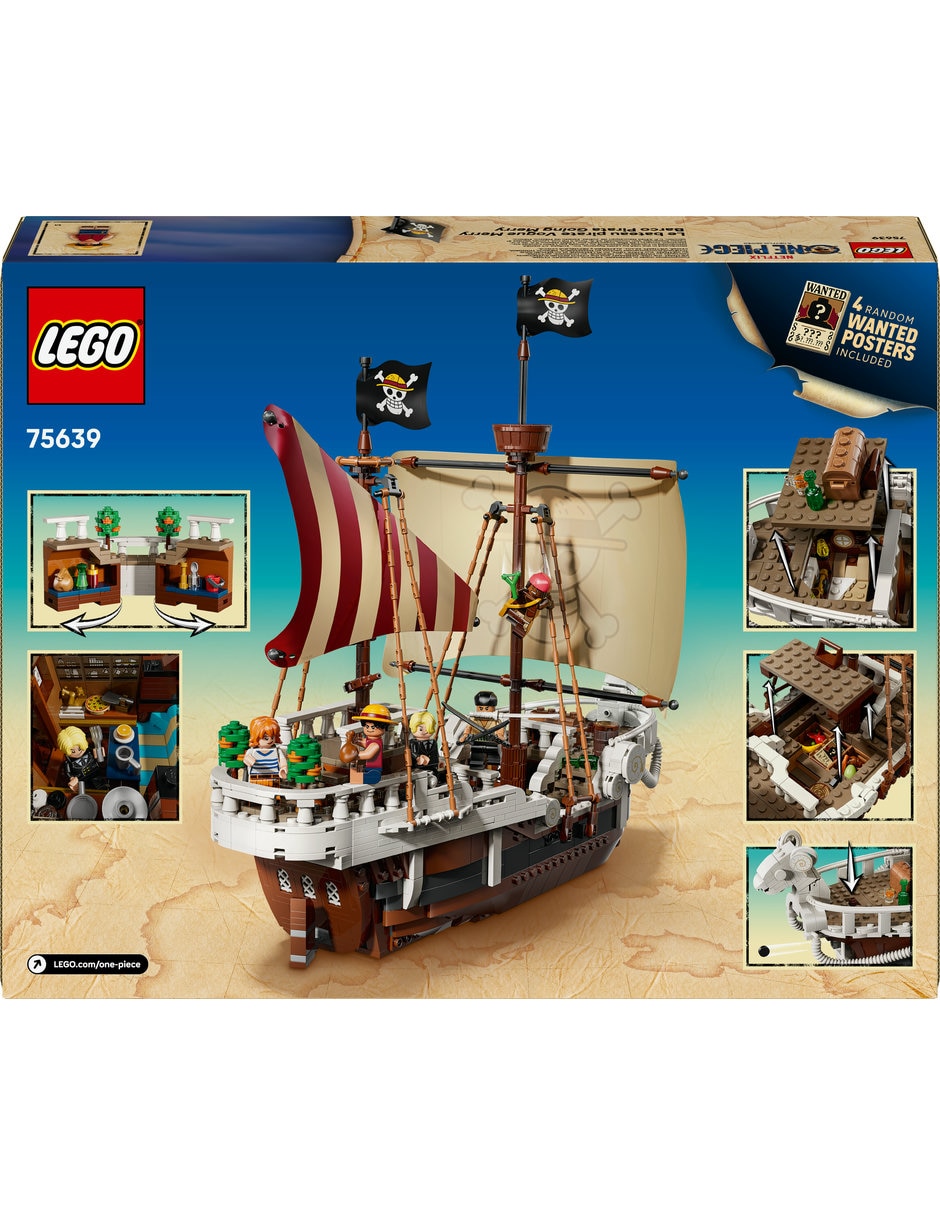 Lego Barco Pirata Going Merry 75639 One Piece 6