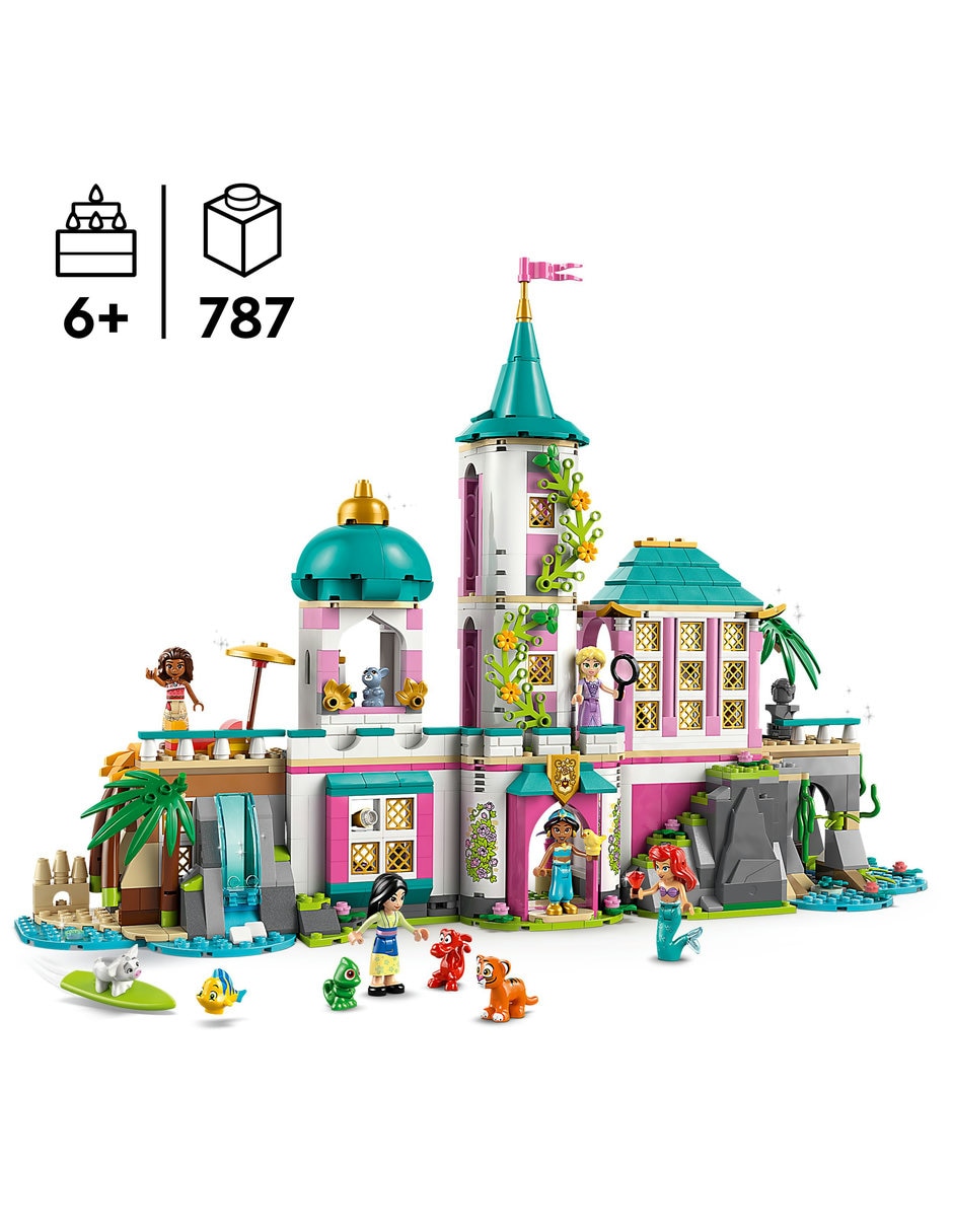 Lego Castillo de Las Princesas y Mascotas Reales 43267 Disney Princess 4