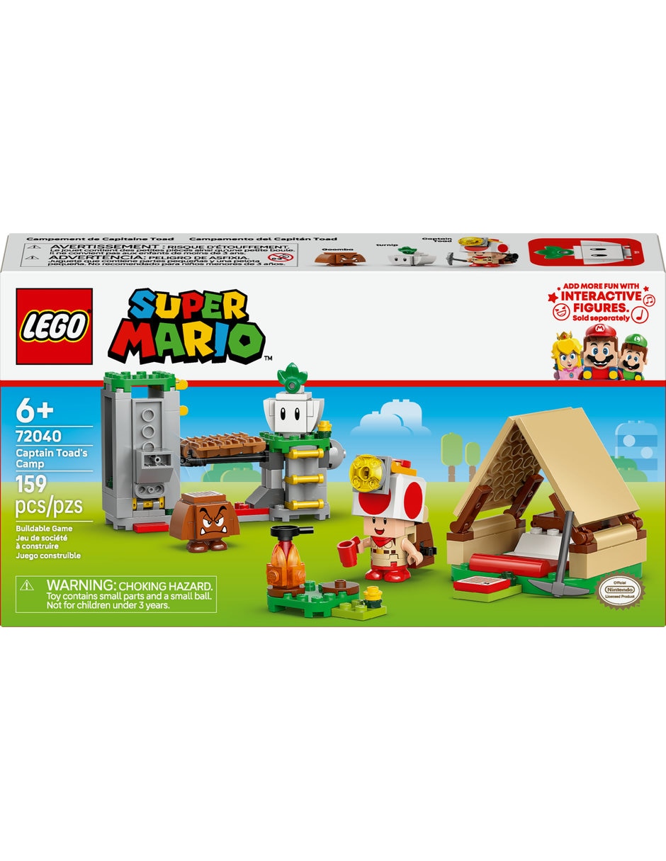Lego Campamento del Capitán Toad 72040 Super Mario 2