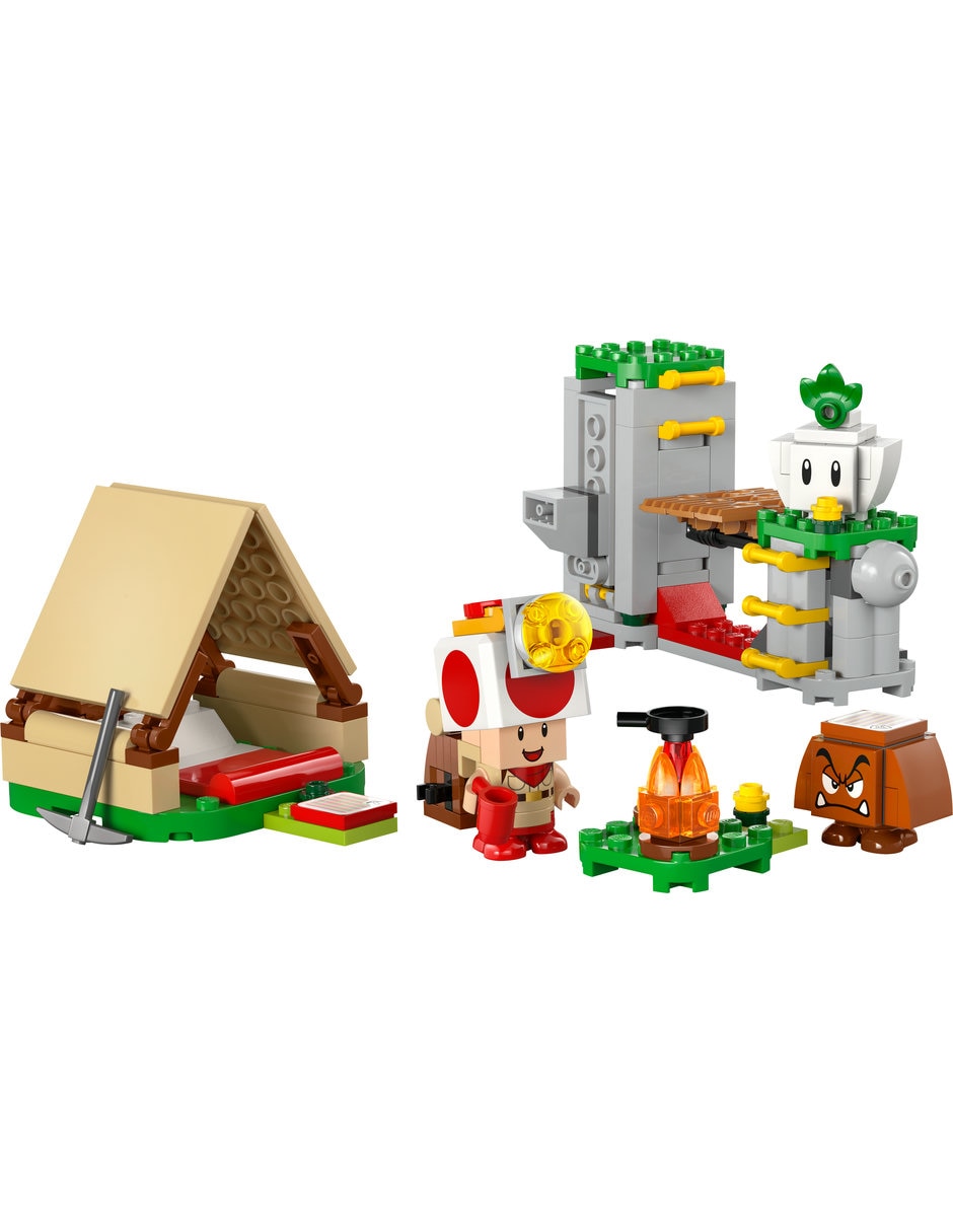 Lego Campamento del Capitán Toad 72040 Super Mario 3