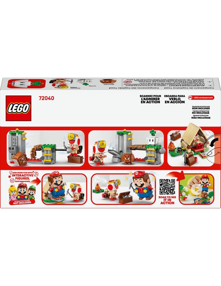 Lego Campamento del Capitán Toad 72040 Super Mario 6