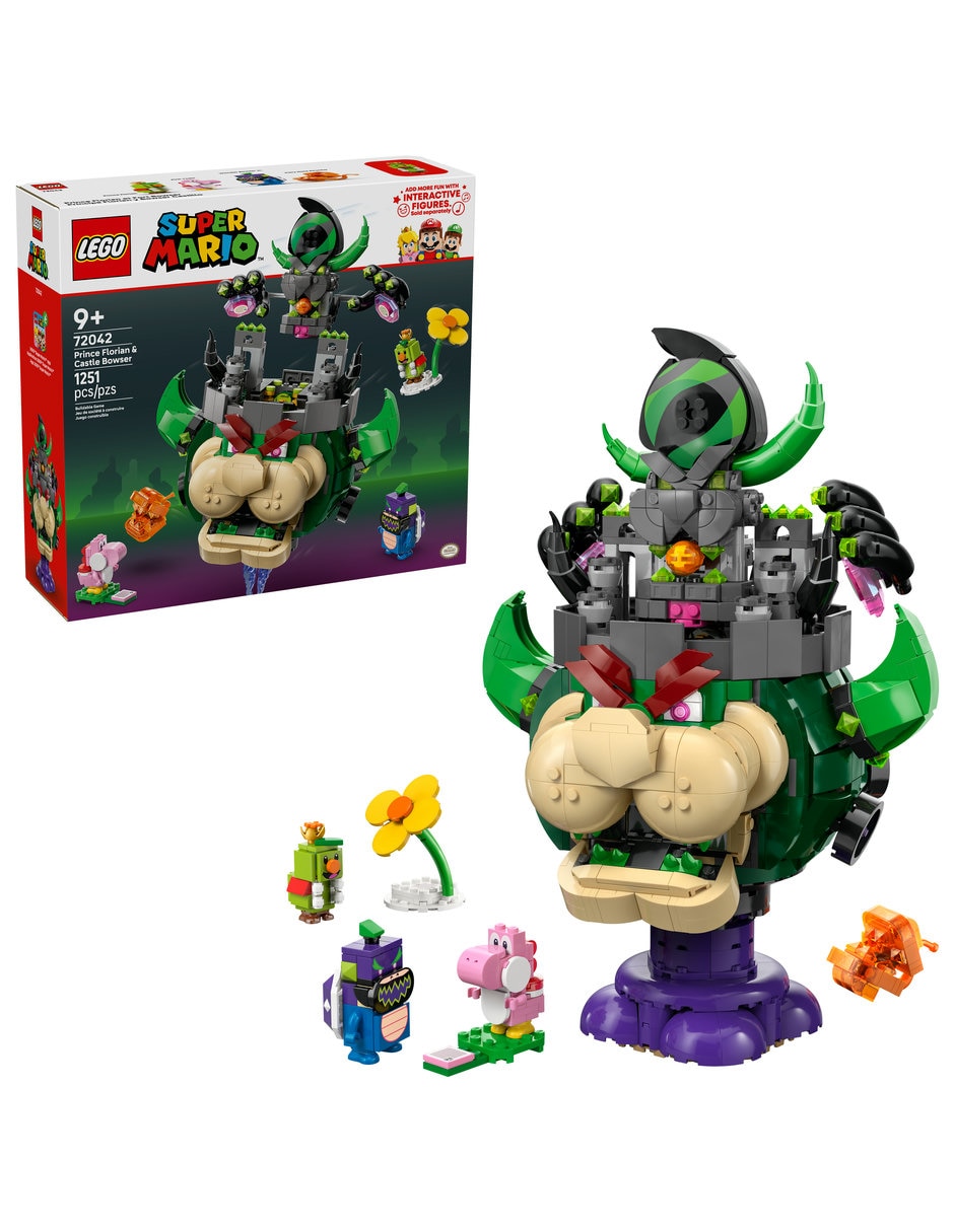 Lego Príncipe Florian y Bowser Castillo 72042 Super Mario