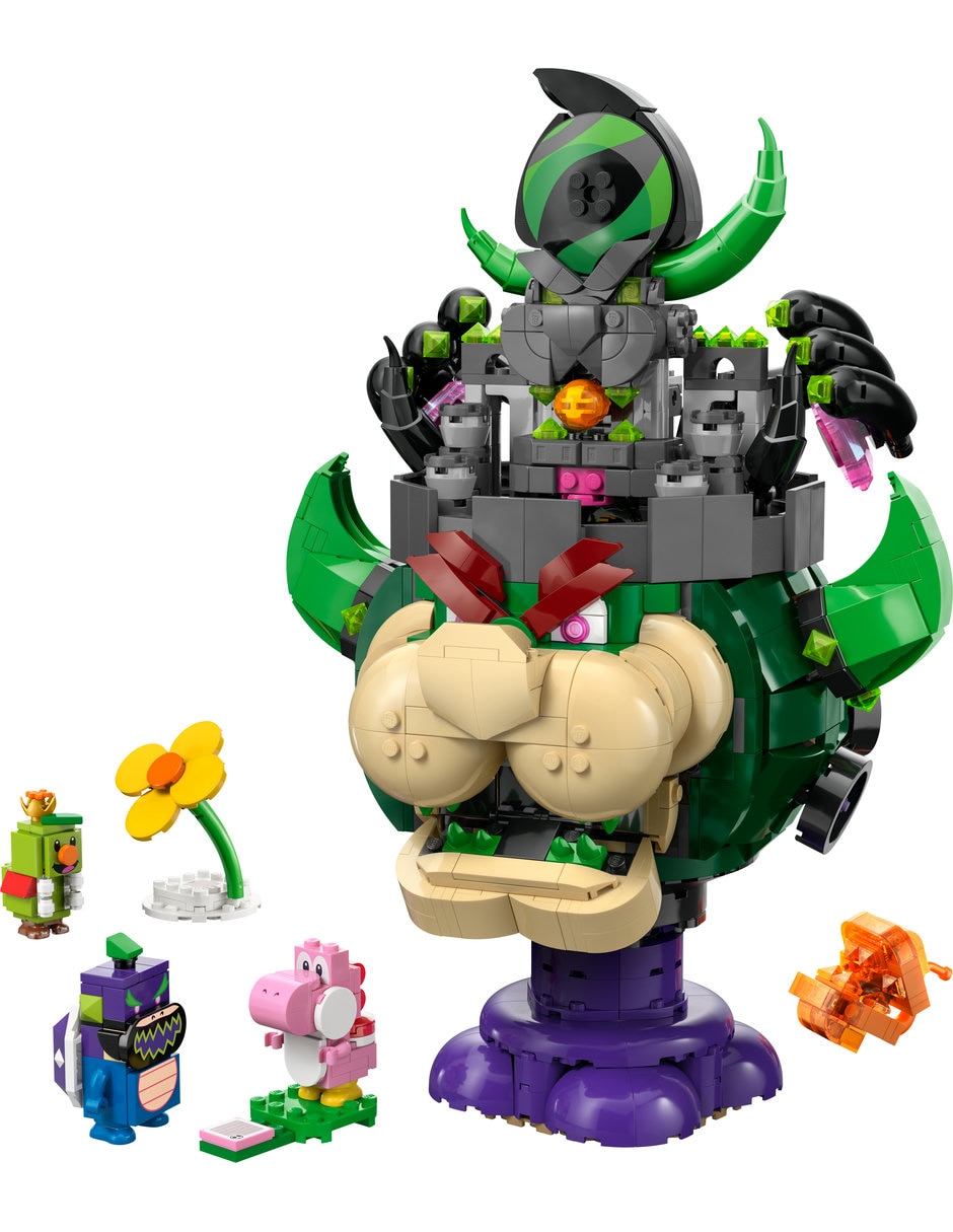 Lego Príncipe Florian y Bowser Castillo 72042 Super Mario 3