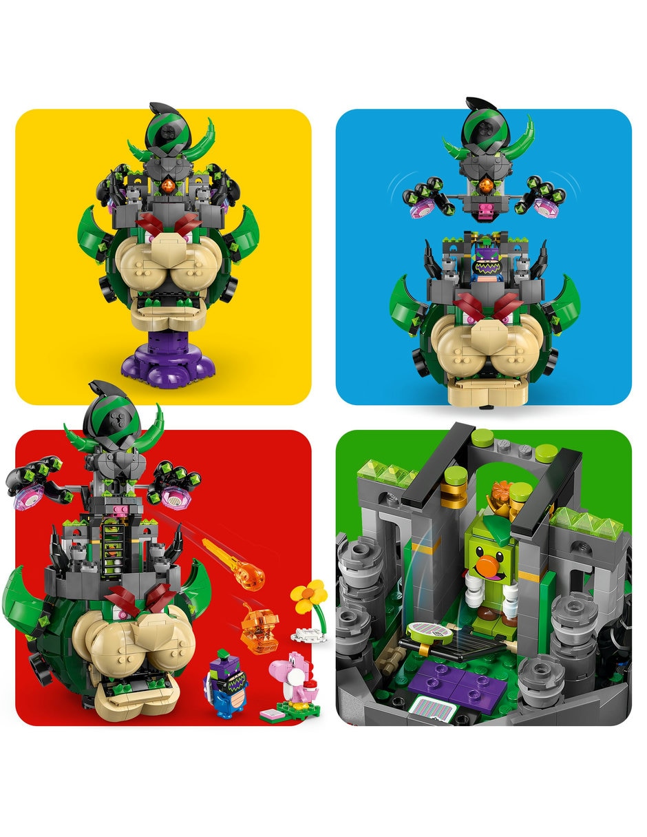 Lego Príncipe Florian y Bowser Castillo 72042 Super Mario 5