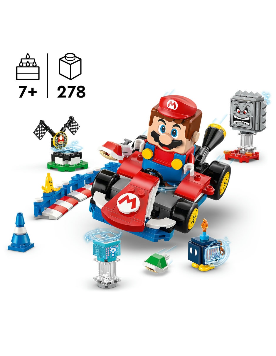 Lego Mario Kart  Lego Mario Interactivo y Kart Estándar 72043 Super Mario 4