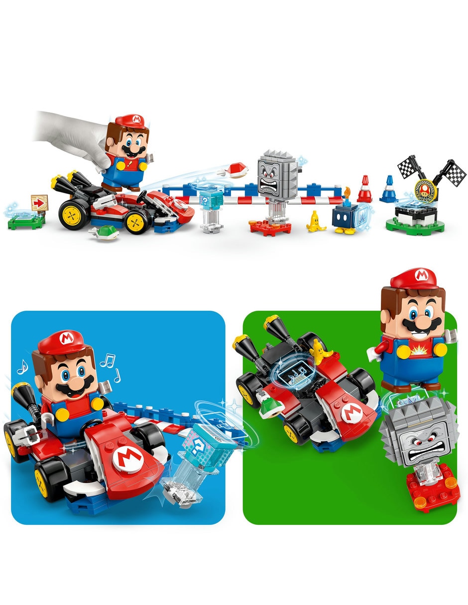 Lego Mario Kart  Lego Mario Interactivo y Kart Estándar 72043 Super Mario 5