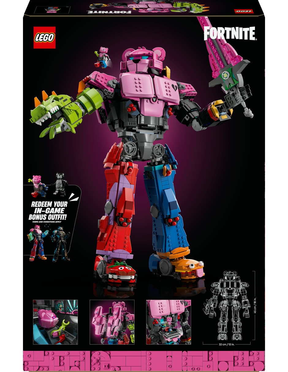 Lego Líder del Equipo Mecha 77078 Fortnite 6