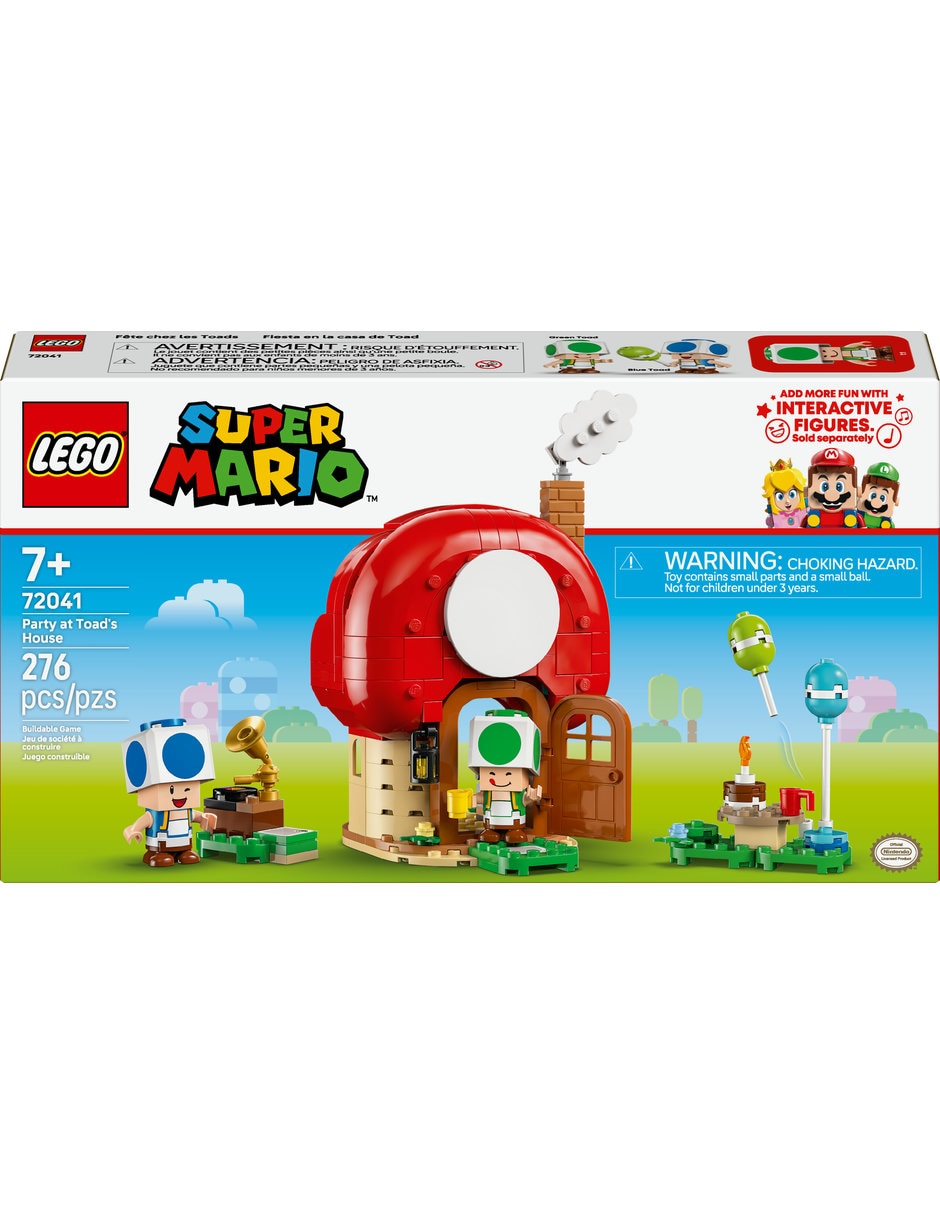 Lego Fiestaenla Casa de Toad 72041 Super Mario 2