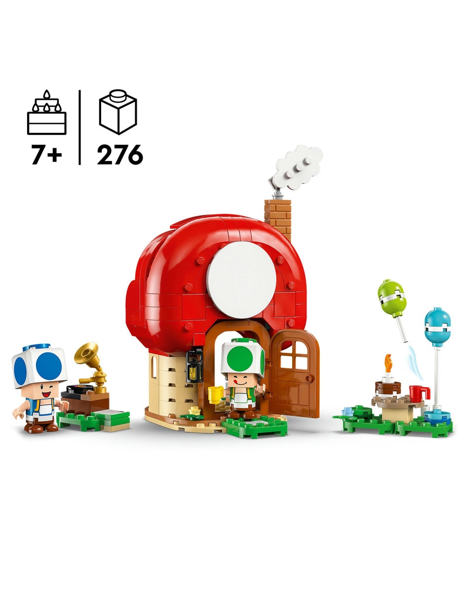 Lego Fiestaenla Casa de Toad 72041 Super Mario 4