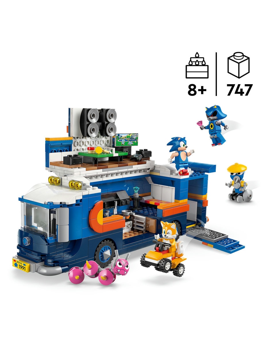 Lego Camión de Operaciones del Equipo Sonic 77006 Sonic 4