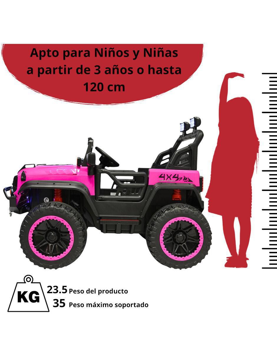 Automóvil montable con control remoto 4x4 off roro recargable 6