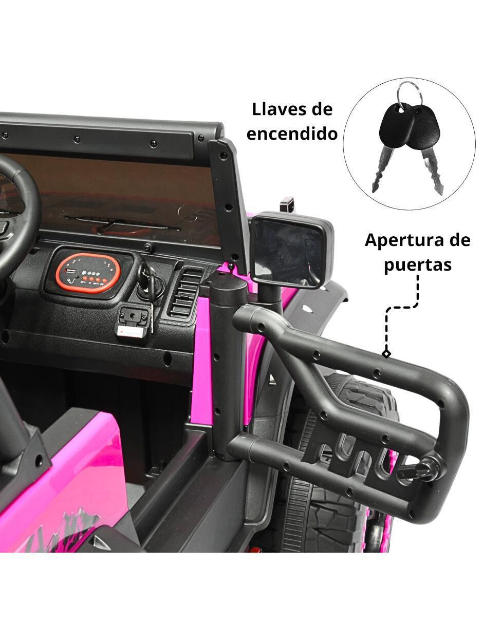 Automóvil montable con control remoto 4x4 off roro recargable 7