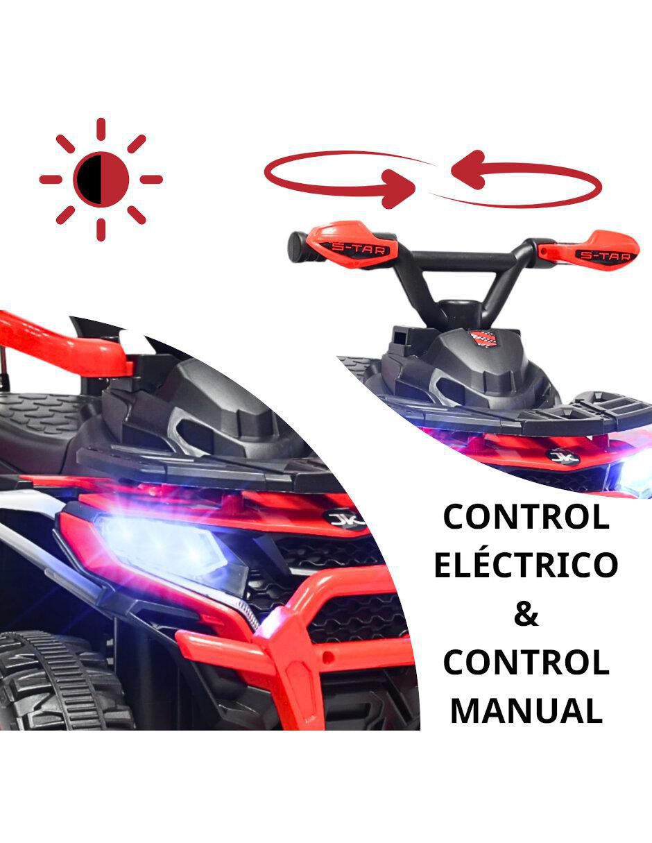 Automóvil montable "montable" "con control remoto" joykoo bastón y pedal 4x4 "de" recargable