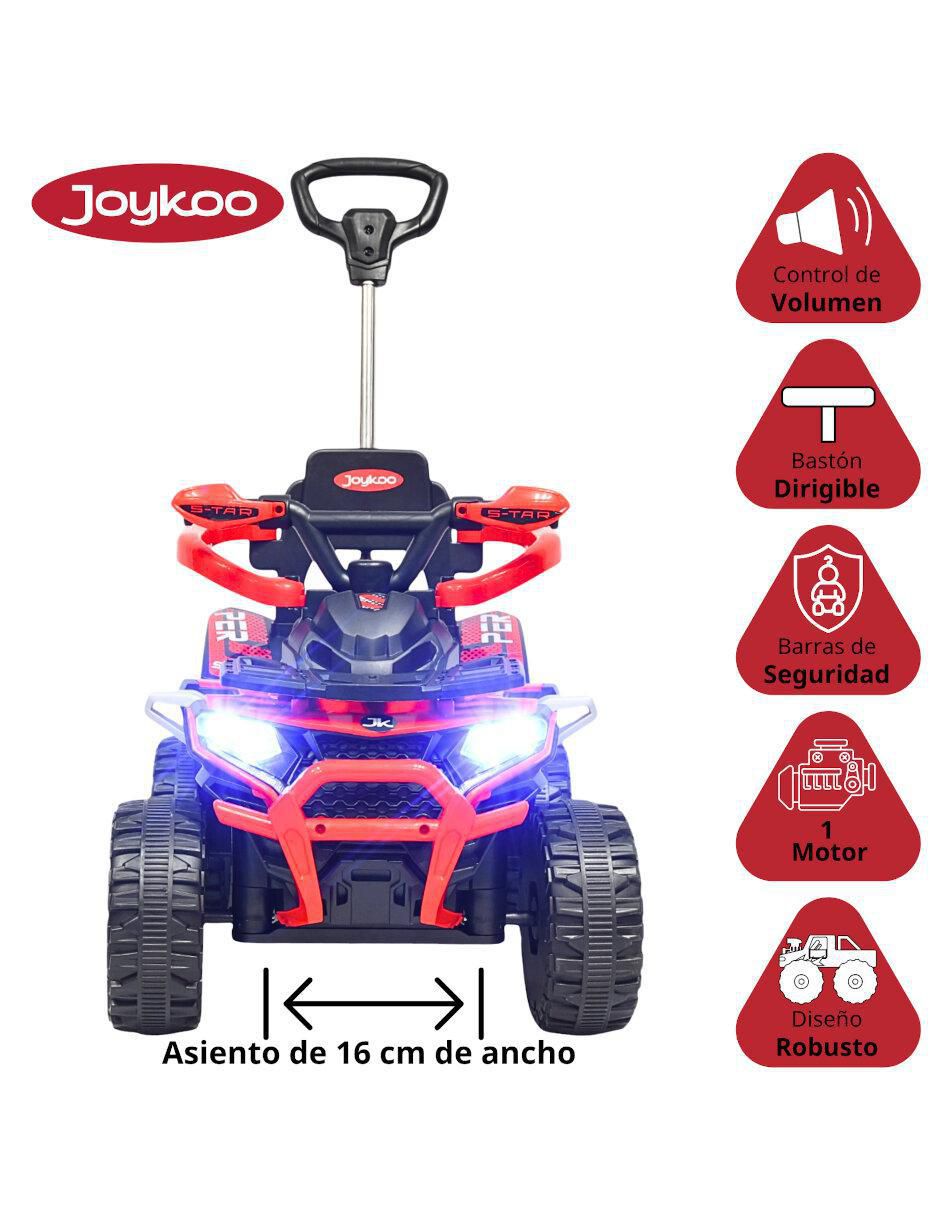 Automóvil montable "montable" "con control remoto" joykoo bastón y pedal 4x4 "de" recargable