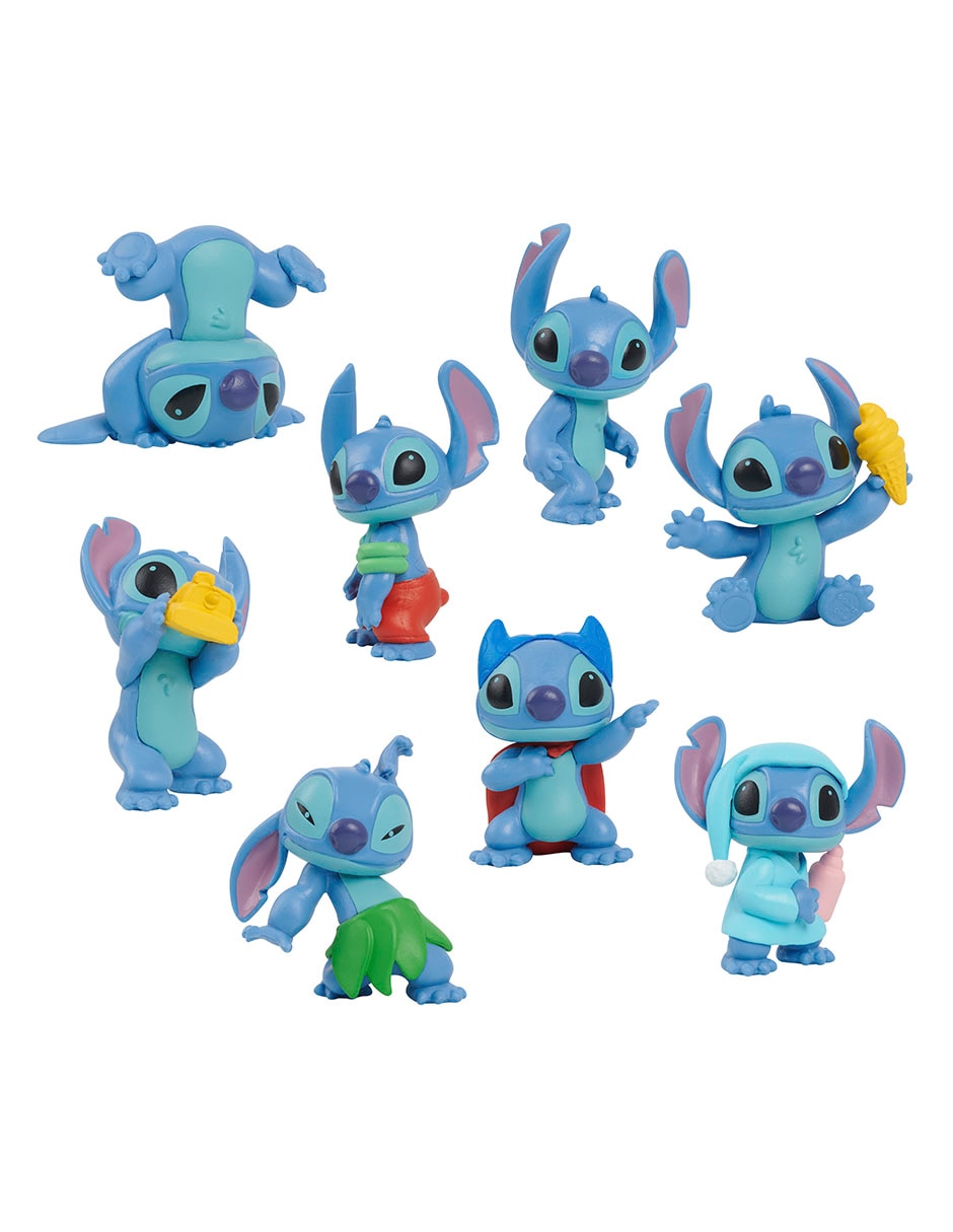 Set figuras de acción articuladas Disney Stitch