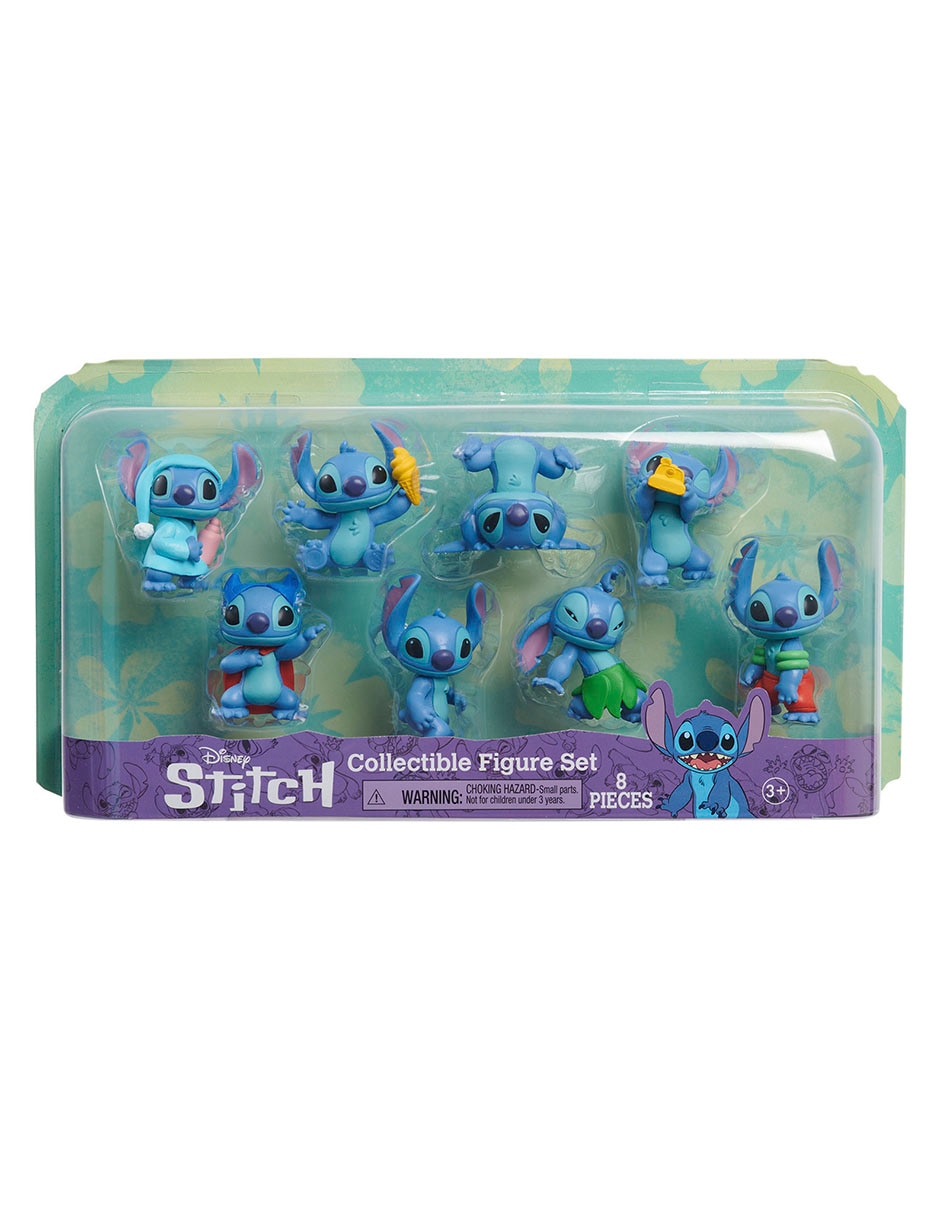 Set figuras de acción articuladas Disney Stitch 5
