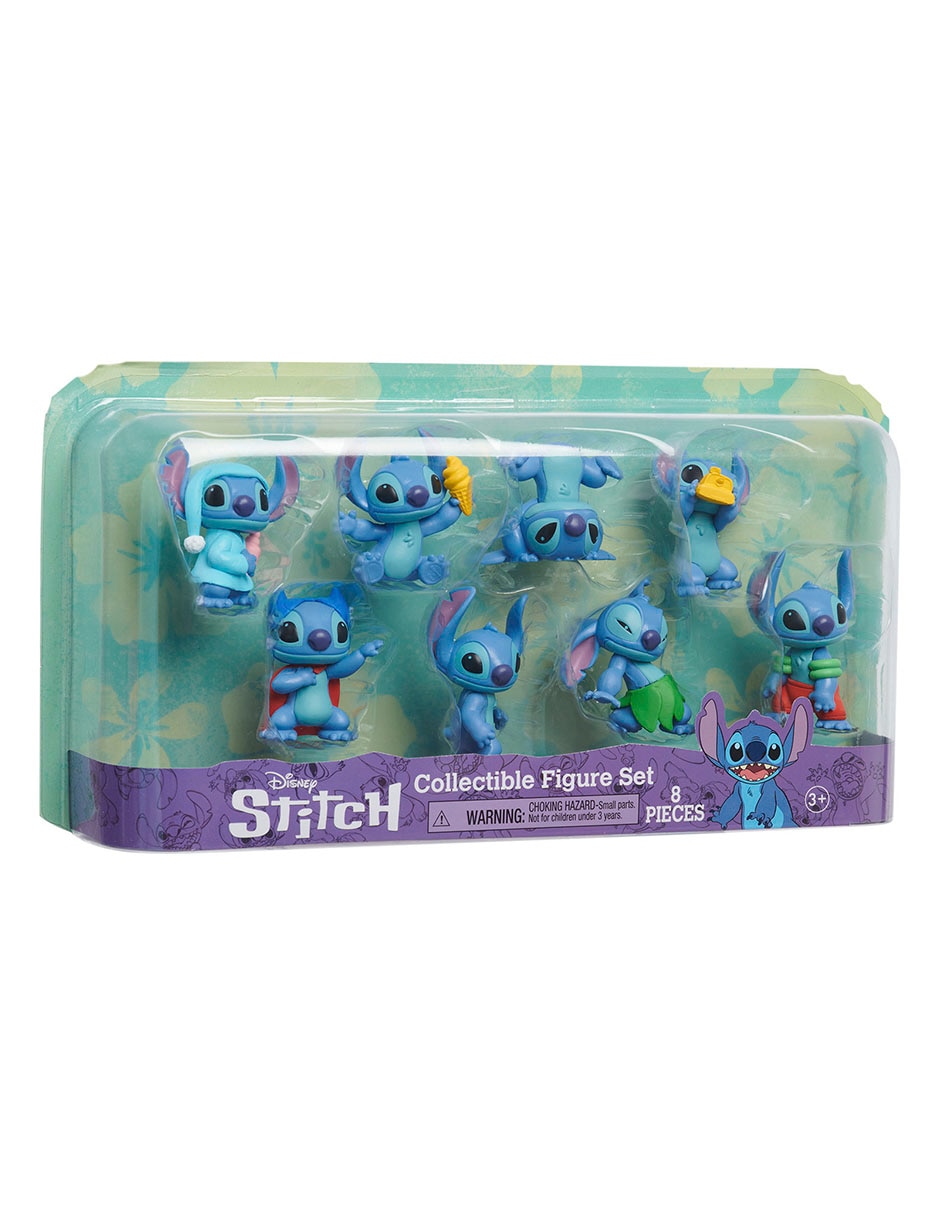 Set figuras de acción articuladas Disney Stitch 6