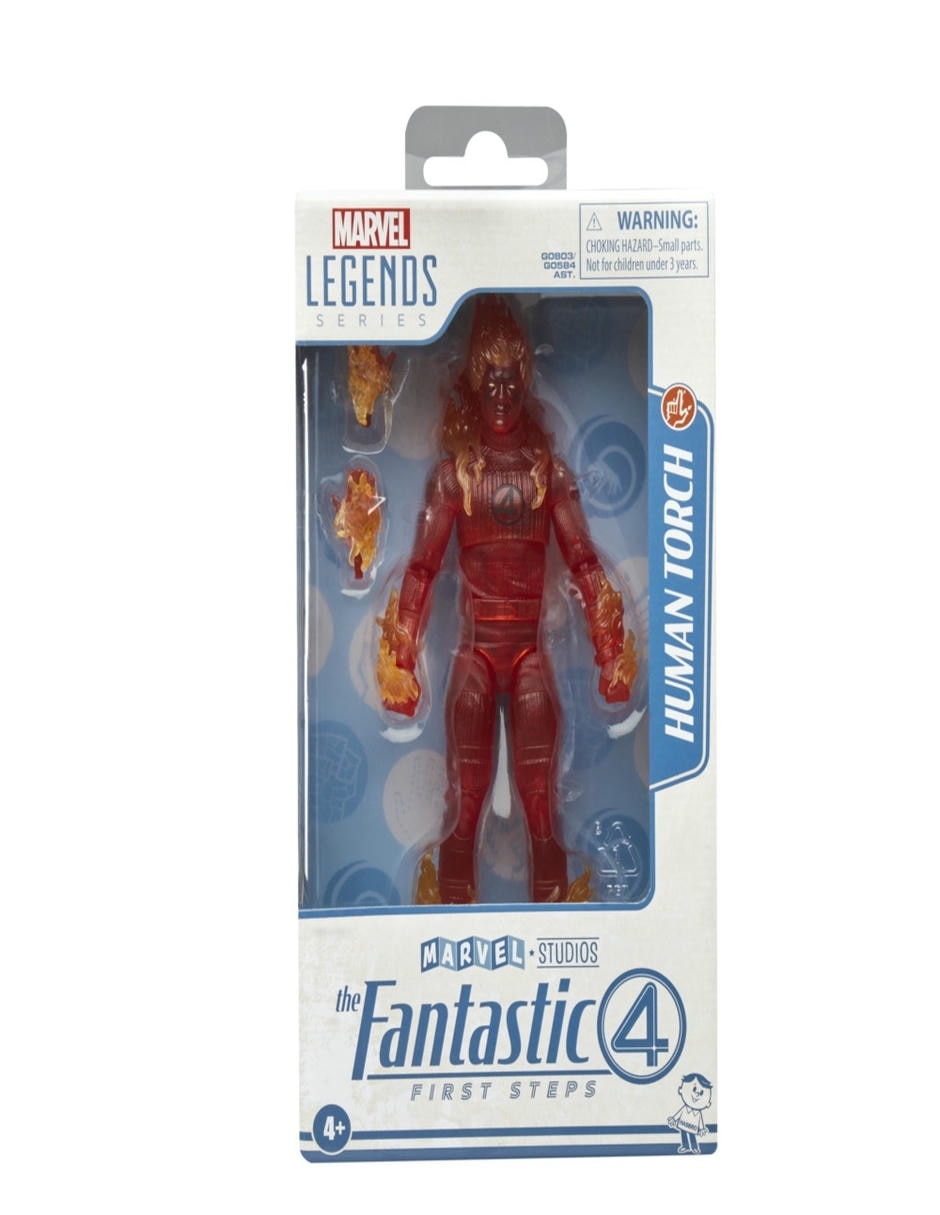 Figura de acción articulada Los 4 Fantásticos Human Torch collectors 2