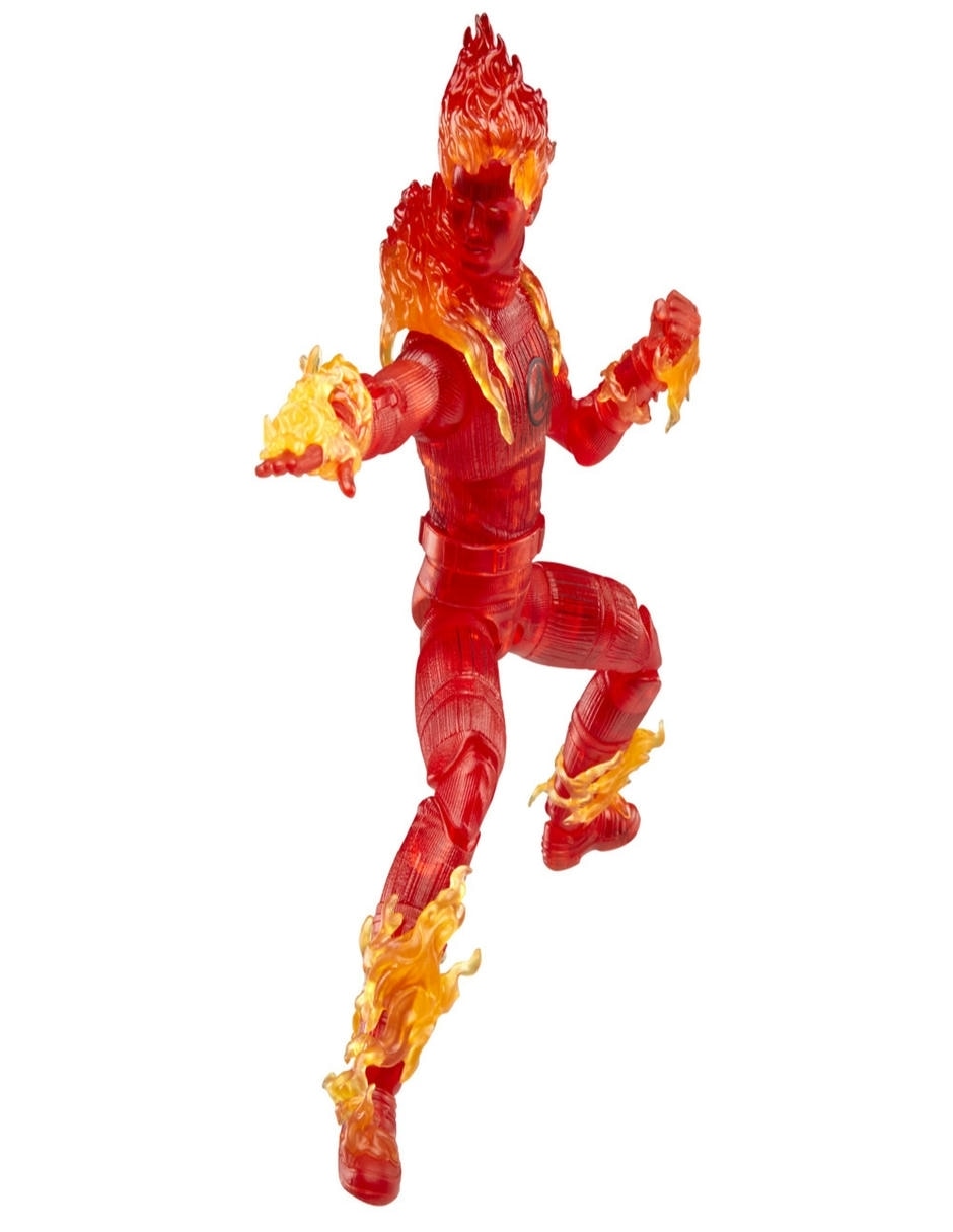 Figura de acción articulada Los 4 Fantásticos Human Torch collectors 7