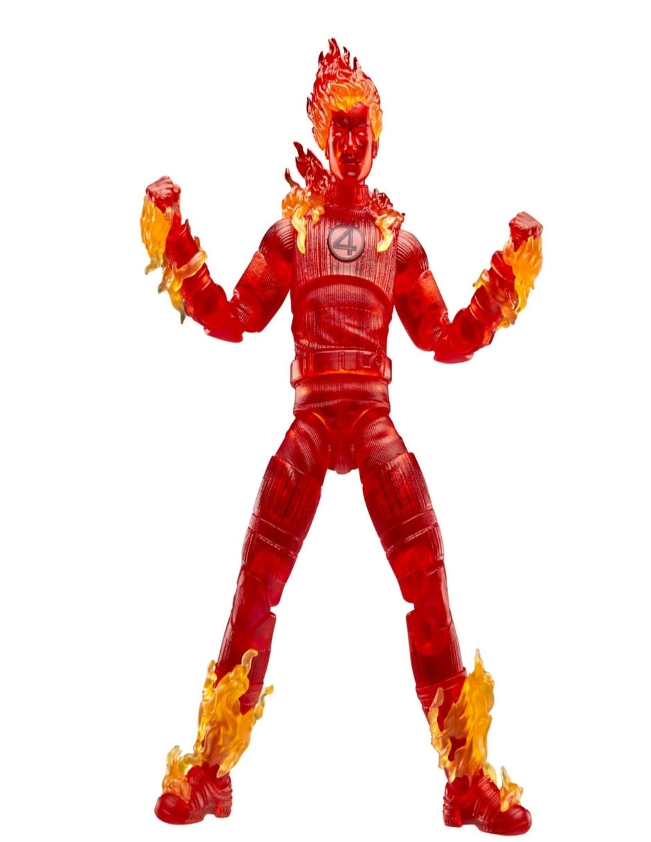 Figura de acción articulada Los 4 Fantásticos Human Torch collectors 8