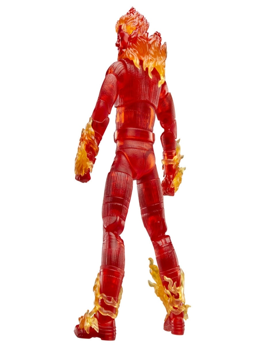 Figura de acción articulada Los 4 Fantásticos Human Torch collectors 9