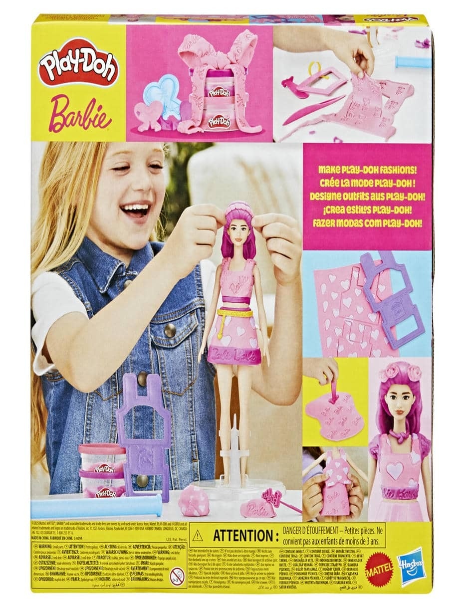 Set muñecas Barbie corazones y cabellos 4