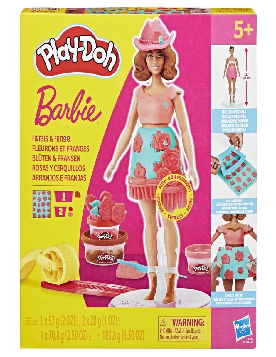 Set muñecas Barbie rosas y cerquillos 2