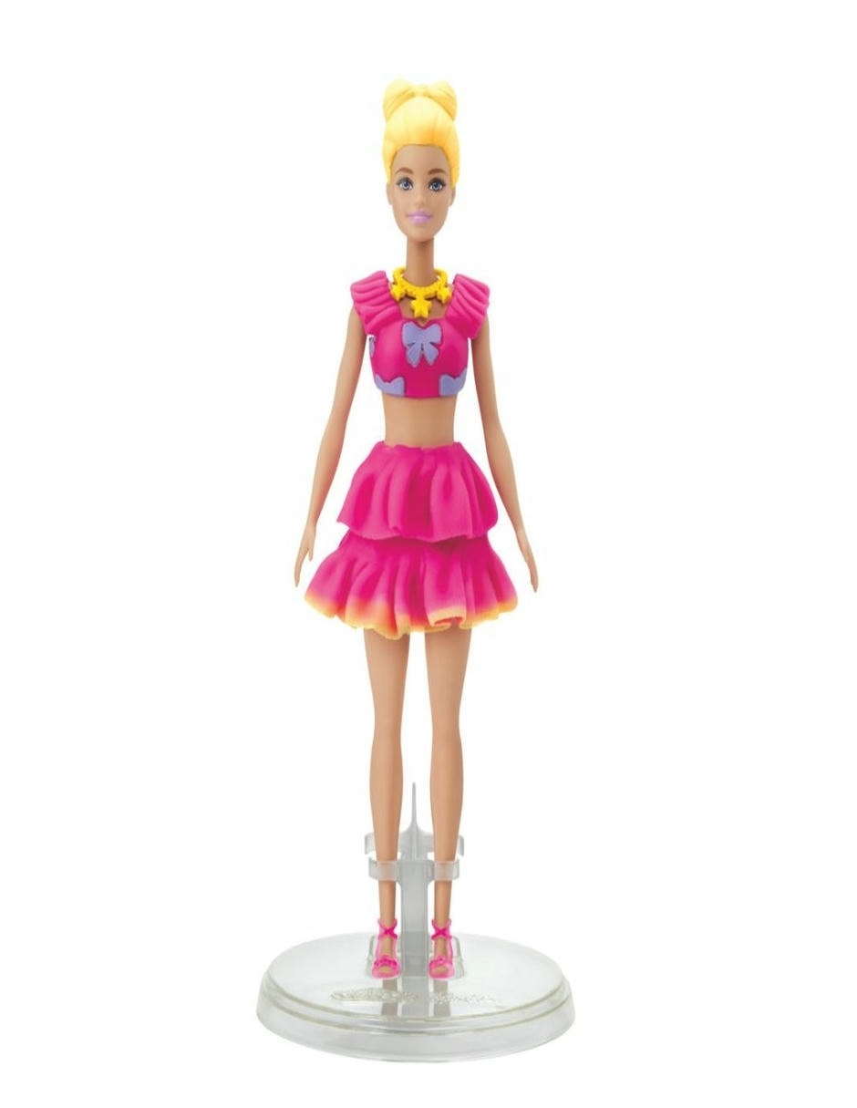 Set muñecas Barbie volantes y lazos 5