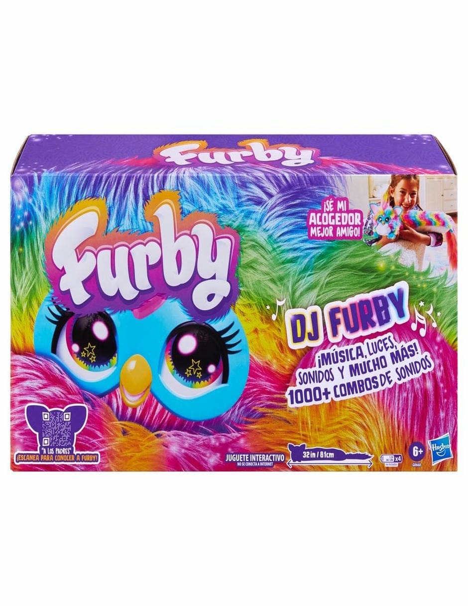 Peluche de búho Dj Furby de 22,4 cm 2