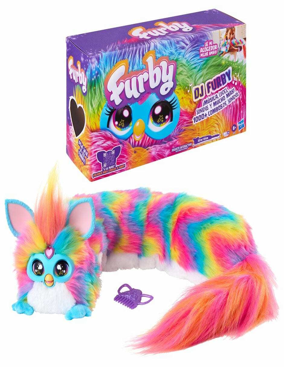 Peluche de búho Dj Furby de 22,4 cm 3