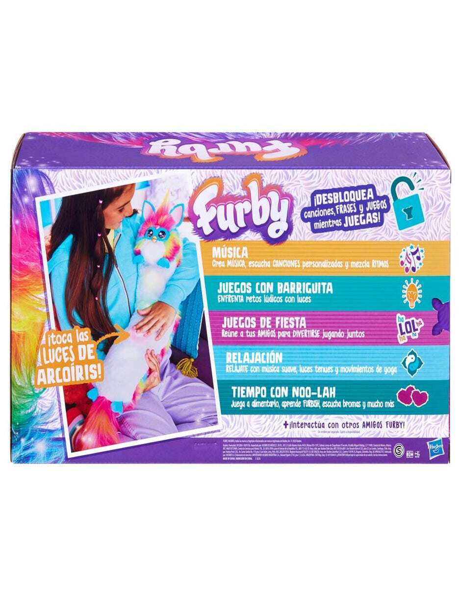 Peluche de búho Dj Furby de 22,4 cm 4