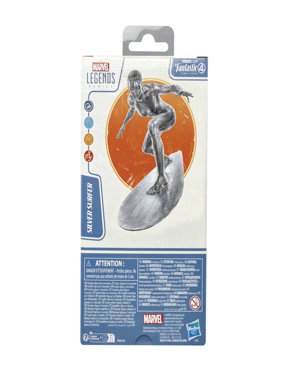 Figura de acción articulada Los 4 Fantásticos Silver Surfer collectors 4