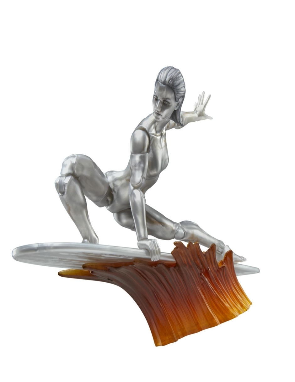 Figura de acción articulada Los 4 Fantásticos Silver Surfer collectors 9