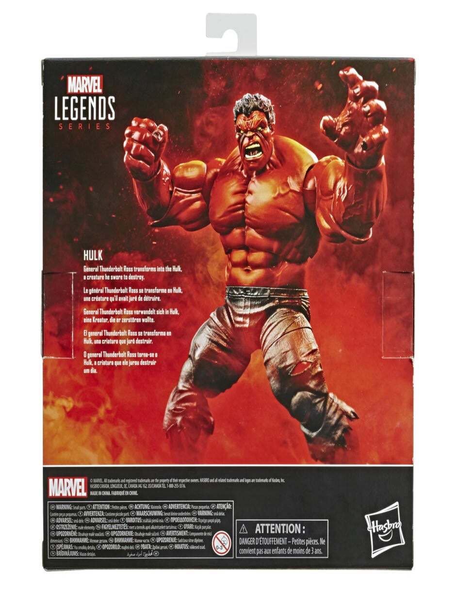 Figura de acción articulada : Avengers Legends Series Red Hulk collectors Marvel