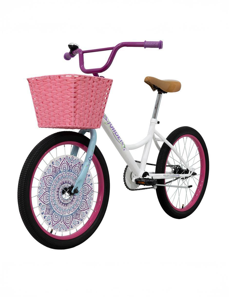 Bicicleta infantil rodada 20 para niña 5