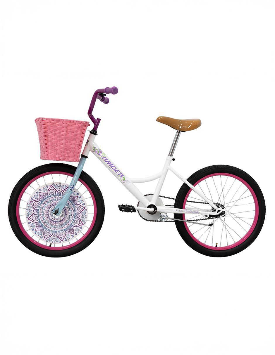Bicicleta infantil rodada 20 para niña 6