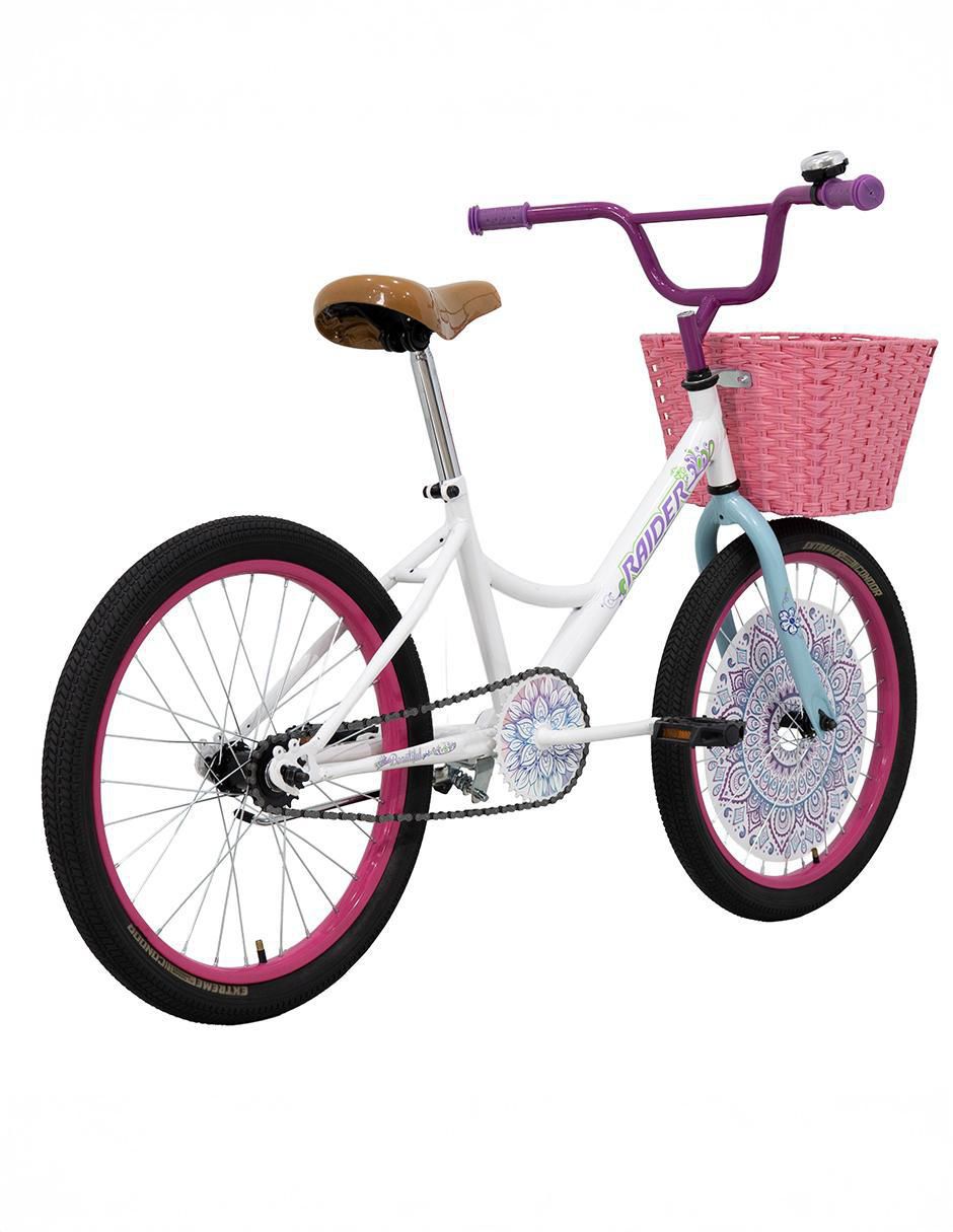 Bicicleta infantil rodada 20 para niña 7