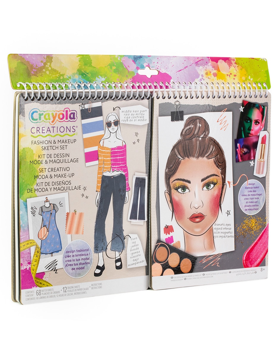 Fashion & make up sketch set 2