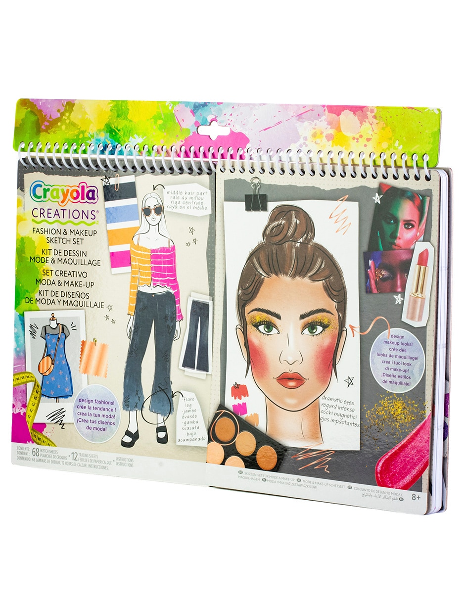 Fashion & make up sketch set 3