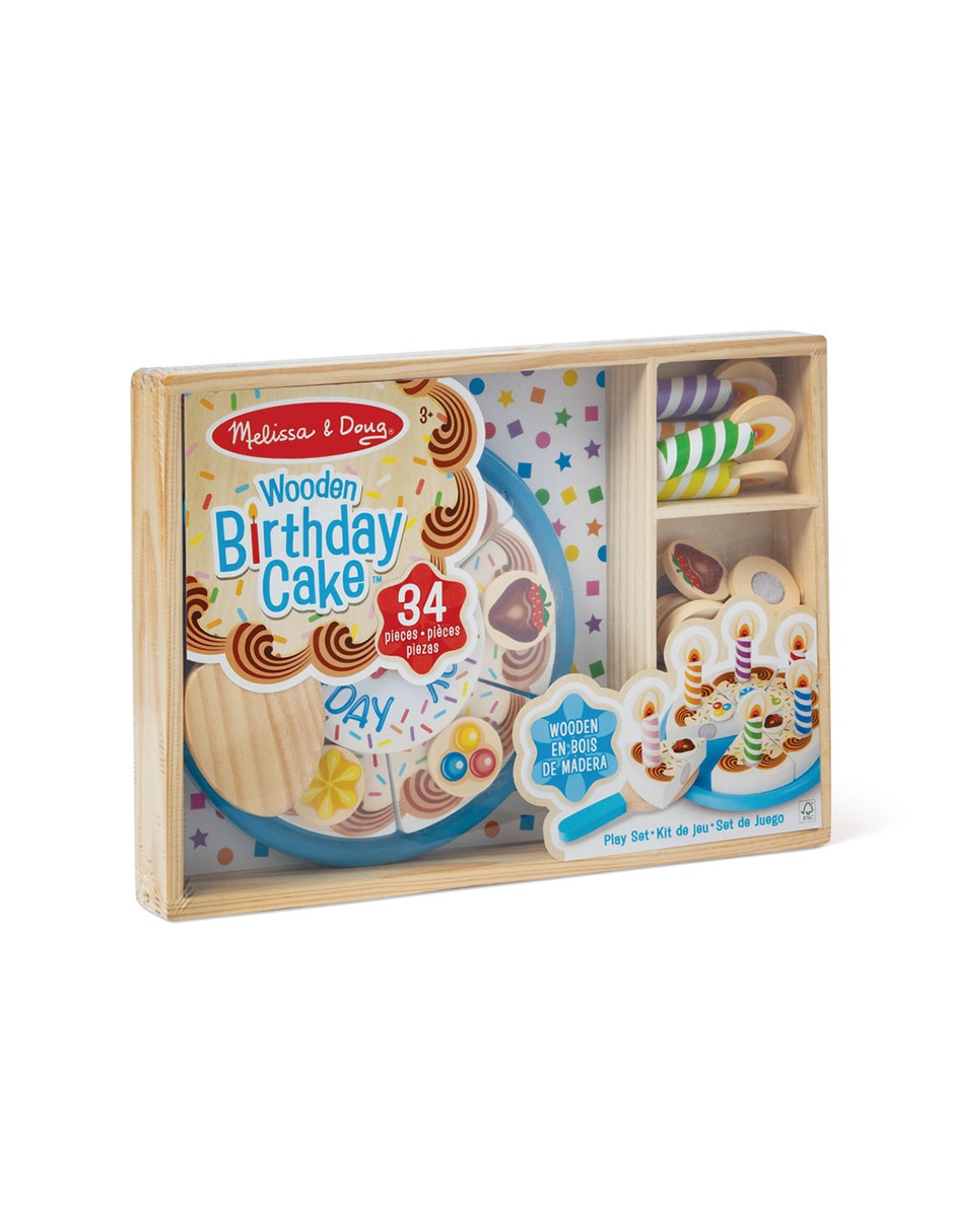 Set juego pastel de cumpleaños 2