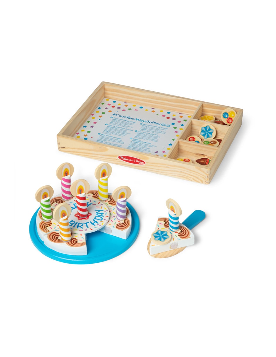 Set juego pastel de cumpleaños 3