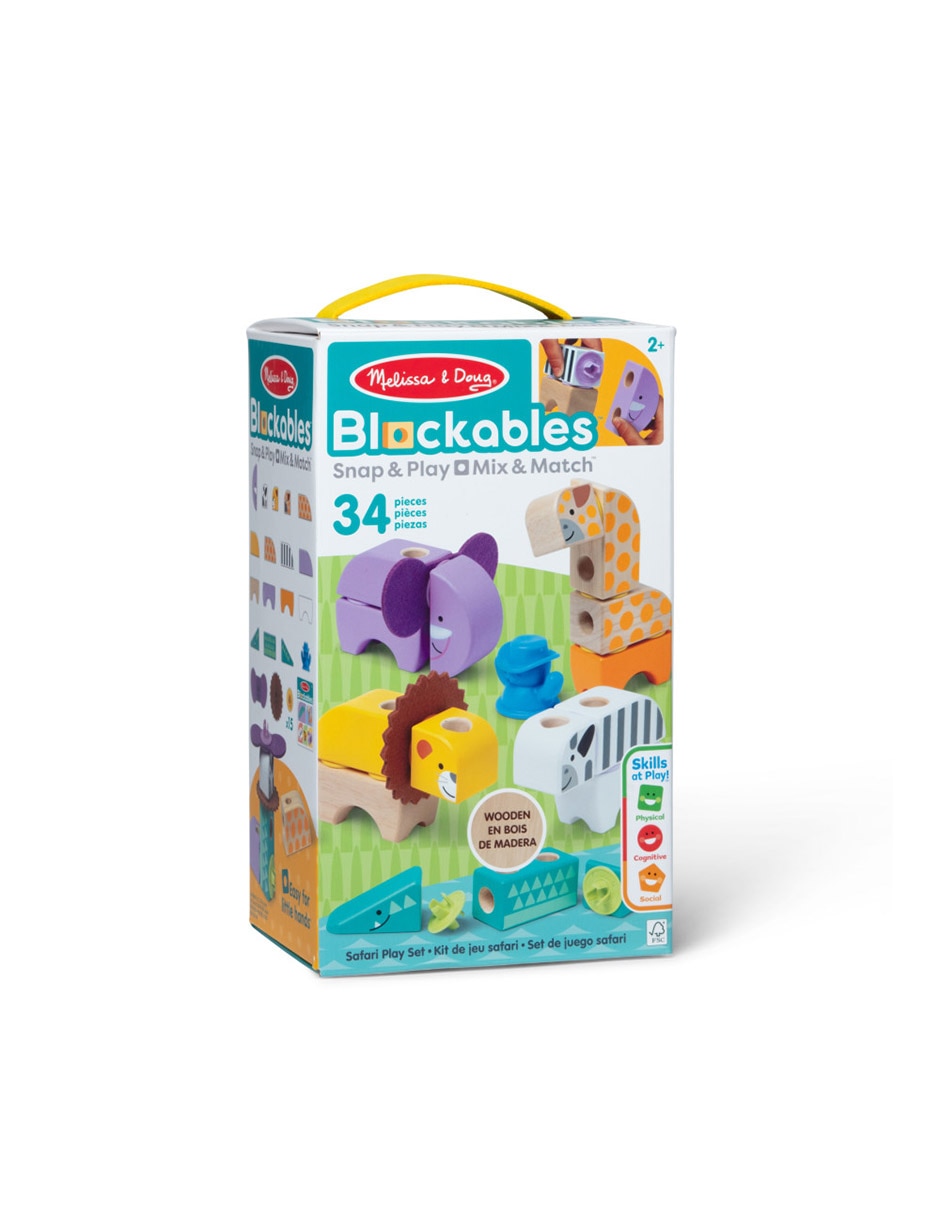 Set juego Blockables Safari 4