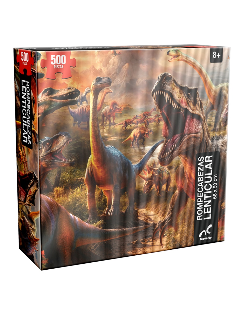 Rompecabezas Dinosaurs lenticular 500 piezas Rompecabezas Dinosaurs lenticular 500 piezas